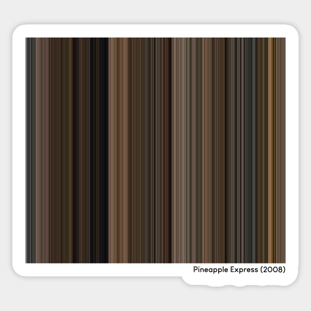 Pineapple Express (2008) - Every Frame of the Movie Sticker by ColorofCinema